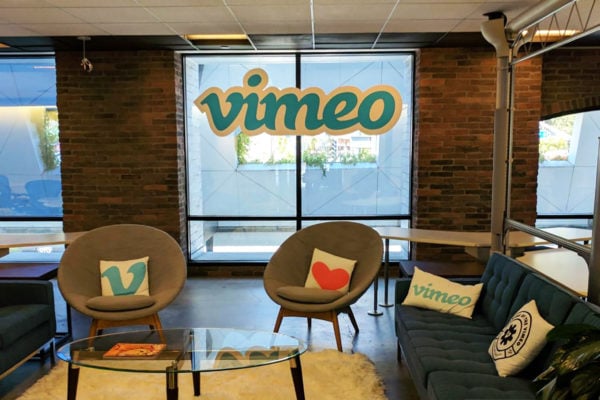 Vimeo office branding